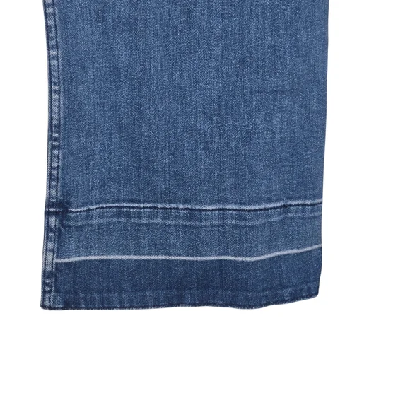 Maeve Anthropologie Womens Medium Wash Wide Leg The Colette Denim Jeans Size 27 - Picture 4 of 10